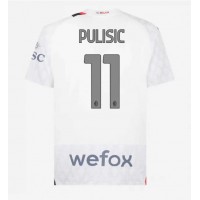 AC Milan Christian Pulisic #11 Gostujuci Dres 2023-24 Kratak Rukav